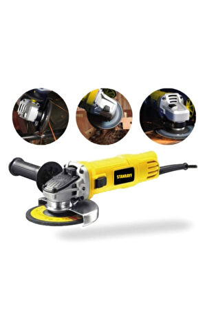 Alman 4000 Watt Professional Sjs Çift Metal Şanzuman Avuç Içi Taşlama Makinesi 125 Mm