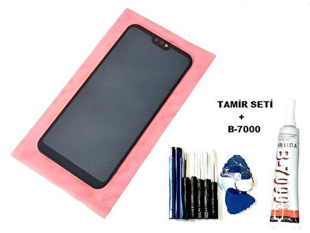 Huawei Uyumlu P20 Lite Lcd Ekran Dokunmatik (B-7000+Tamir Seti)