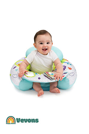 Happy Cloud Destekli Bebek Oturma Minderi