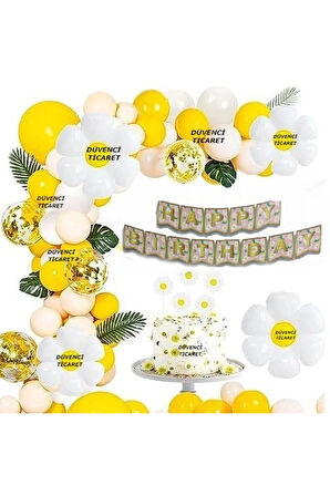 PAPATYA FOLYO BALONLU BALON SET KONSEPT