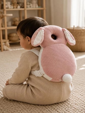 Teknor Bebek Kafa Koruma Yastığı Tavşan Model 20x30 Ebat