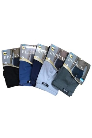 Erkek Karışık Renk 4'lü Paket 4488 Ince Lastikli Modal Boxer