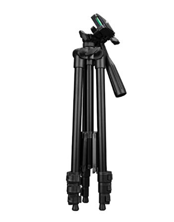 3120A 106 cm Siyah Tripod  Profesyonel Fotoğraf Video Çekimi Tripot Telefon Tutucu