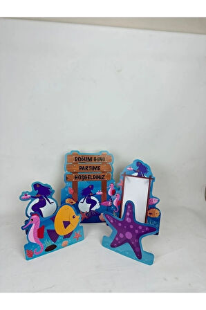 ÇITIPITISTORE DENİZ KIZI AYAKLI DEKORATİF AYAKLI SET
