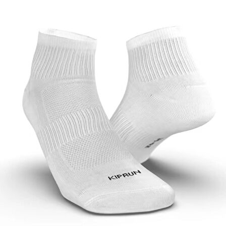 Kiprun Beyaz Çorap / Koşu - 3'li Paket - Run100