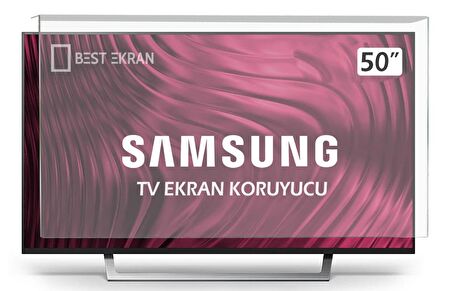 Samsung LED TV 50" inç 125cm Smart Crystal Uhd 4k-8k OLED QLED Televizyon Ekran Koruyucu