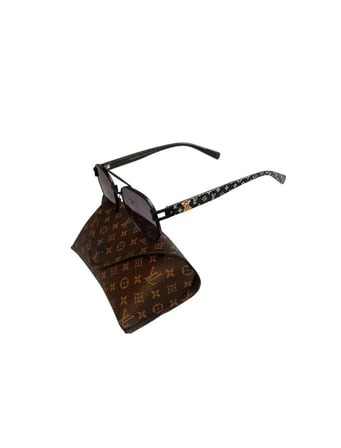  Louis Vuitton erkek gri Güneş gözlüğü 