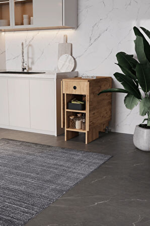 DF01102AC Pratik Katlanır Masa Mutfak ve Yemek Masası