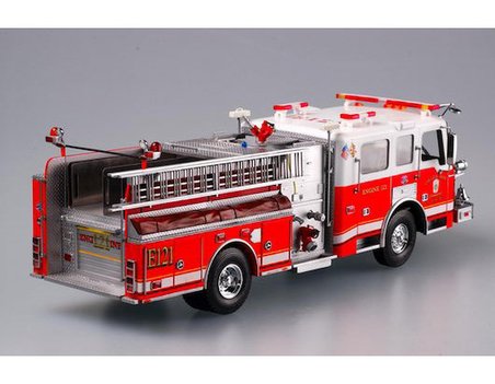 Trumpeter 07445 American LaFrance Eagle Fire Pumper 1/25 Plastik Model Kit (370+ Parça) Montaj Gerek