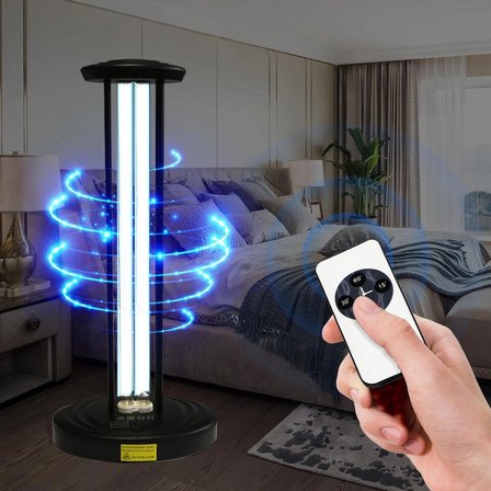 Uv-c Sterilizasyon Ve Dezenfeksiyon Lambası Hava Temizliyici (OZONLU)