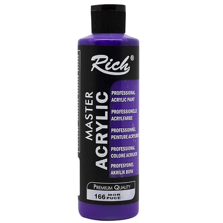Rich Akrilik Boya Master 120 CC Mor 120-166