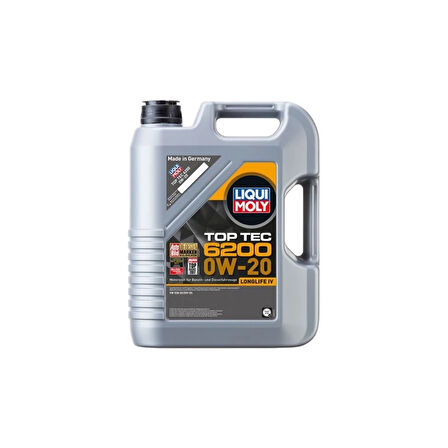 Liqui Moly Top Tec 6200 0W20 4 Litre Motor Yağı 20788