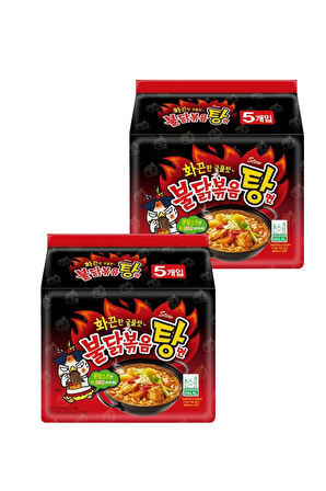 Samyang Buldak Noodle Hot Chicken Flavor Ramen Stew Type 145 gr X10