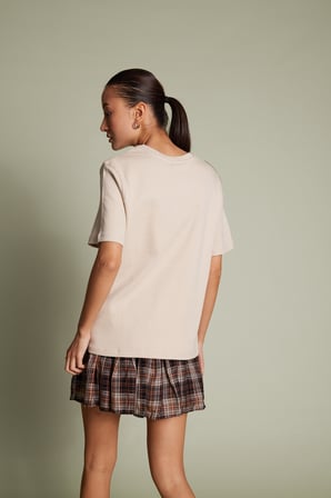 BİSİKLET YAKA T-SHIRT