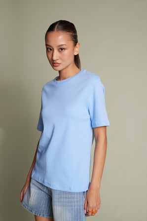 BİSİKLET YAKA T-SHIRT