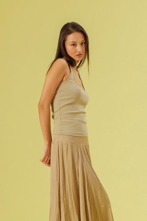 PAMUKLU HALTER TOP