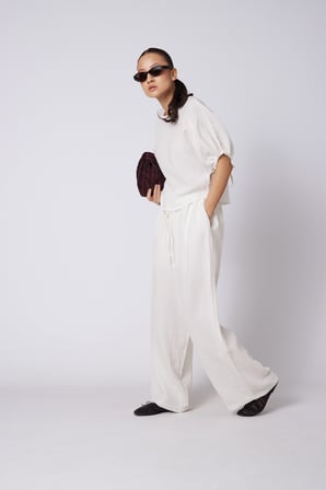 BAĞCIKLI STRAIGHT FIT PANTOLON