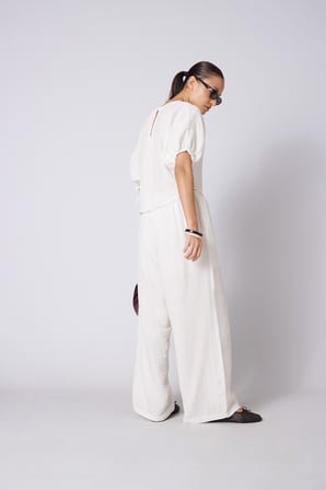 BAĞCIKLI STRAIGHT FIT PANTOLON