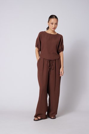 BAĞCIKLI STRAIGHT FIT PANTOLON