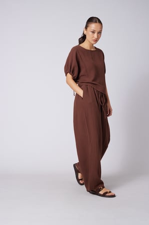 BAĞCIKLI STRAIGHT FIT PANTOLON