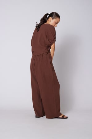 BAĞCIKLI STRAIGHT FIT PANTOLON