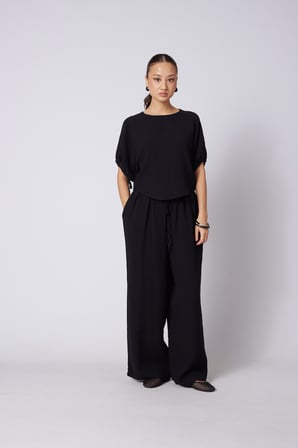 BAĞCIKLI STRAIGHT FIT PANTOLON