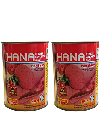 HANA ACILI PİLİÇ SALAM 380 GR X2 ADET