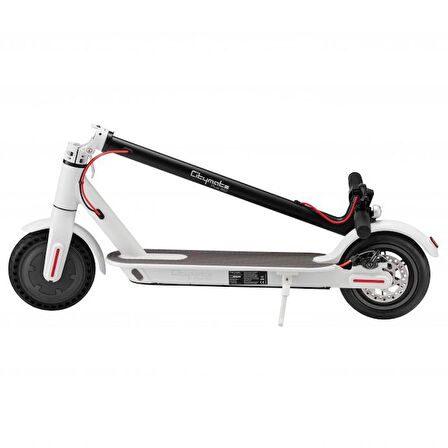 Citymate Plus Beyaz Bluetoothlu 350 W 8.5" Tekerlekli Elektrikli Scooter