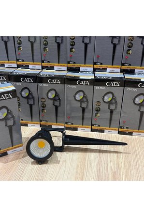 KASSEL AYDINLATMA 4 ADET AMBER RENK Kazıklı Çim Aydınlatma Ve Bahçe Armatür 5w Ct-7300