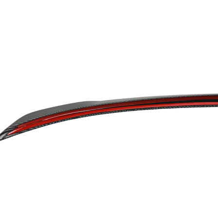 TESLA MODEL Y JUNİPER Pro Version Blow Parlak Karbon Fiber Görünüm Spoiler