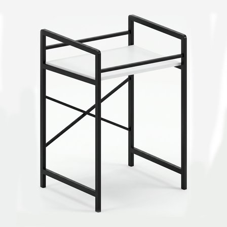 Kenzlife çamaşır kurutma makinesi dolabı kinyas byzsyh 115*070*60 mat suntalam metal siyah boya