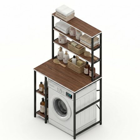 Kenzlife çamaşır kurutma makinesi dolabı ıstranca cvzsyh 180*070*60 mat suntalam metal siyah boya