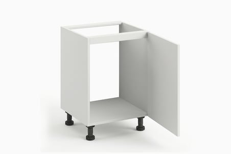 Kenzlife membran ocak dolabı kamuran byzbyz panjur 85*60*56 mebran kapak MDF gövde arkalıksız