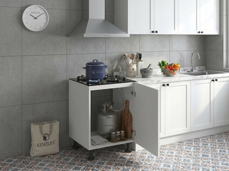 Kenzlife membran ocak dolabı kamuran byzbyz panjur 85*60*56 mebran kapak suntalam gövde arkalıksız