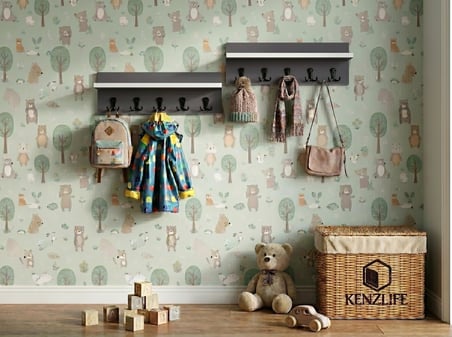 Kenzlife askılık yakamoz gri 10*98 portmanto vestiyer askılığı 2 parça mat suntalam 10 adet plastik askı