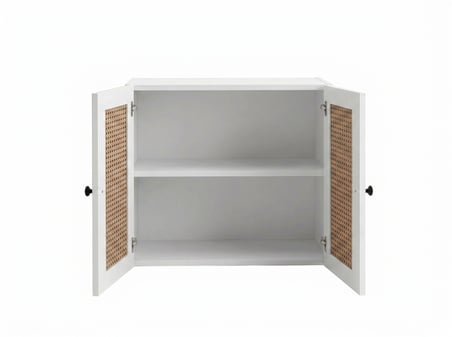 Kenzlife hazır mutfak dolabı mihrimah mat beyaz 080*60*32 hazeran kare kapak suntalam gövde arkalıklı