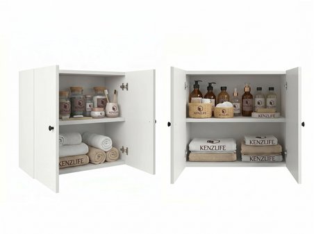 Kenzlife hazır mutfak dolabı esma mat beyaz 160*60*22 arkalıklı suntalam