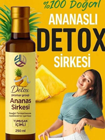 DETOX ANANAS SİRKESİ 250 ML + KİNOA TOHUMU DETOX SİRKESİ 250 ML