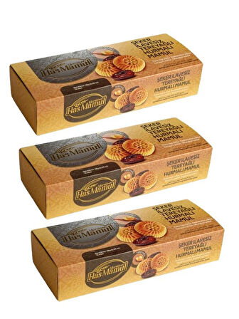 100% ŞEKER İLAVESİZ TEREYAĞLI HURMALI MAMÜL 28 GR X36 ADET
