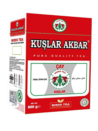 AKBAR KUŞLAR SEYLAN DÖKME ÇAYI 800 GR