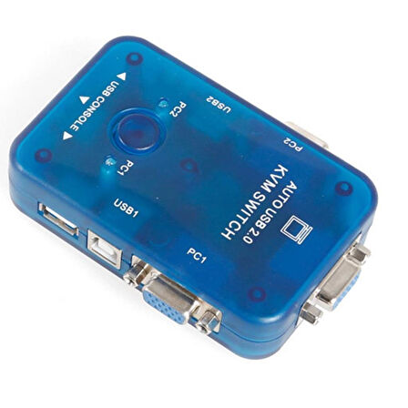 4949 Auto Otomatik Usb Kvm Switch 2 Port Çoklayıcı