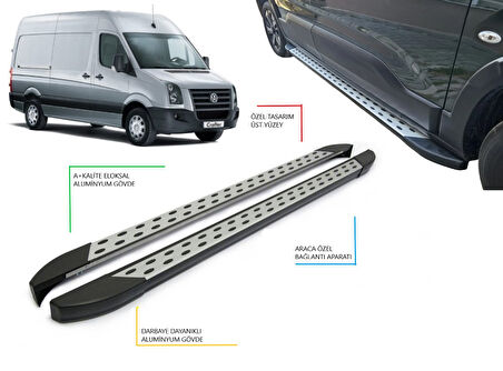 CRAFTER KISA ŞASE NOKTALI YAN BASAMAK 2006-2017