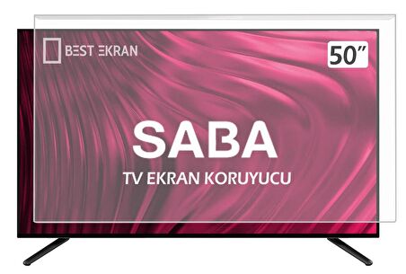 SABA SB50500 Tv Ekran Koruyucu - Saba 50" inç 127 Ekran webos Koruyucu ultrahd