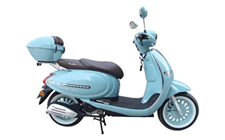 ARARO Cappucino 125 cc - 50 cc Ayna Takımı TURKUAZ RENK - ARASMOTO
