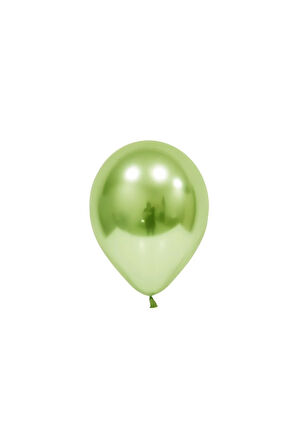 Krom Balon Açık Yeşil 10 Lu
