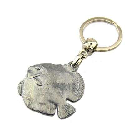 Discus Balık Anahtarlık - Ham Lak