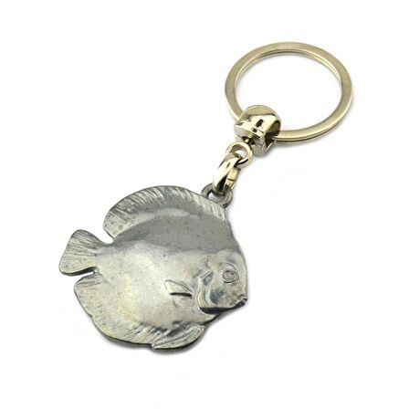 Discus Balık Anahtarlık - Ham Lak