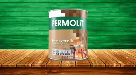 KALİTE - PERMOLİT VERNİKLİ AHŞAP KORUYUCU - YEŞİL - 2,5 LT