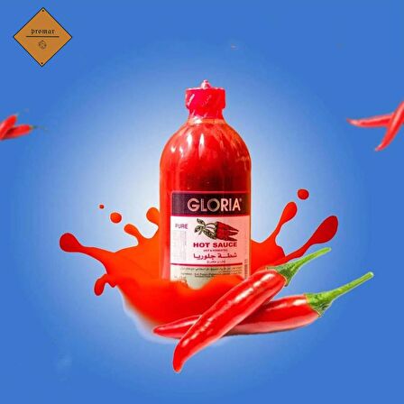 Gloria Acı Sos 5 x 474 ML