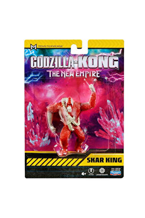 GXK Mini Figür 8 Cm Skar King Figür With Whipslash Aksiyon Figürü Godzilla x Kong Oyuncak Skar King